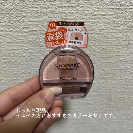 プランぷくコーデアイズ/キャンメイク/パウダーアイシャドウを使ったクチコミ(3枚目)