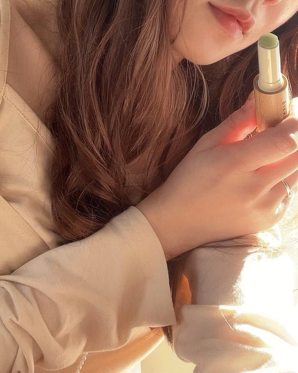 サーモンコラーゲン リップクリーム/SIKNUE/リップクリームを使ったクチコミ（3枚目）