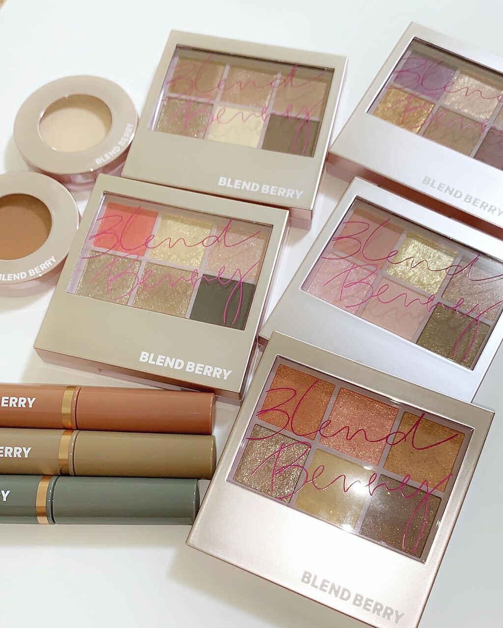 オーラクリエイション/BLEND BERRY/アイシャドウパレットを使ったクチコミ(7枚目)