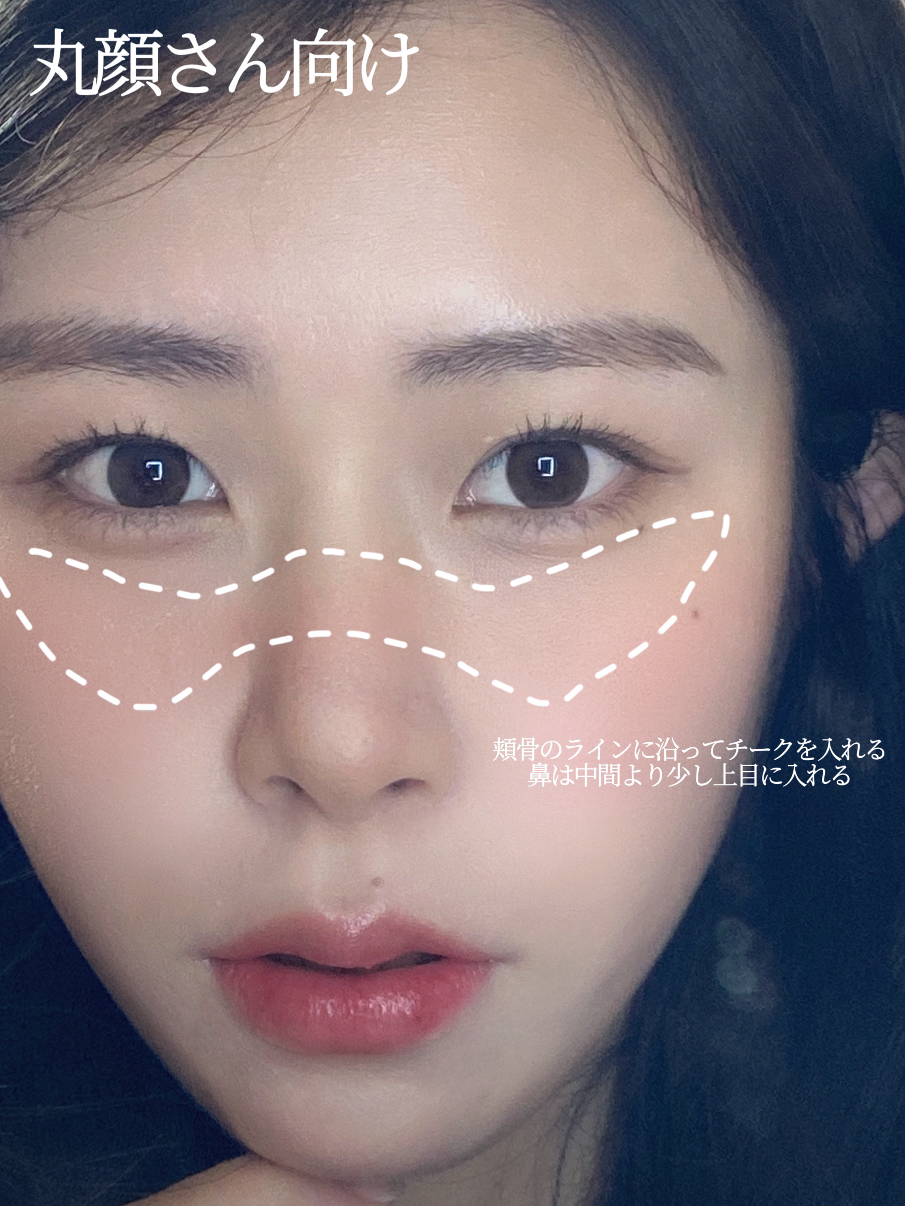 カラーセラム アフタースクワット/FEEV/リキッドチークを使ったクチコミ（3枚目）