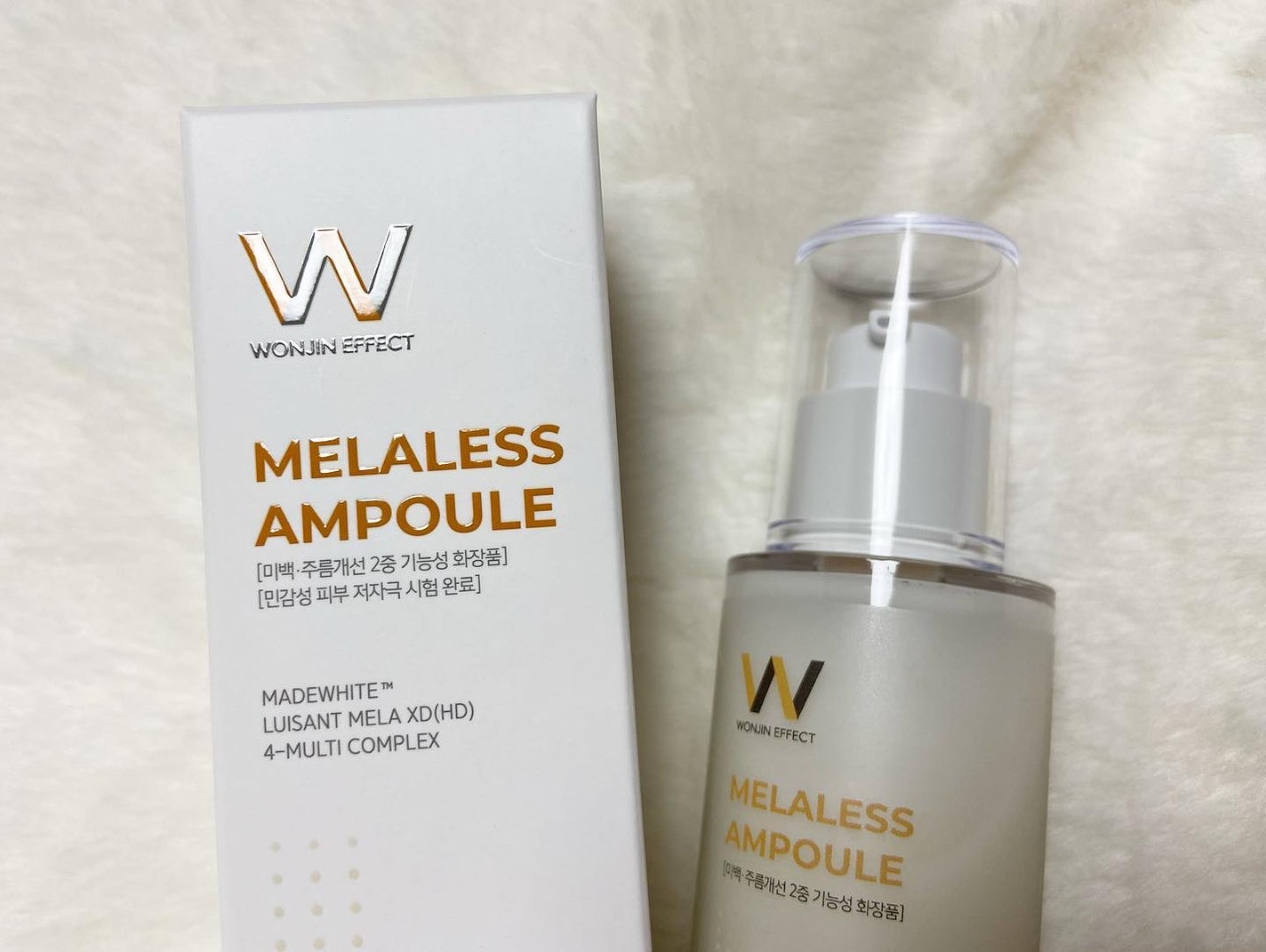 MELALESS AMPOULE/WONJIN EFFECT/美容液を使ったクチコミ(2枚目)
