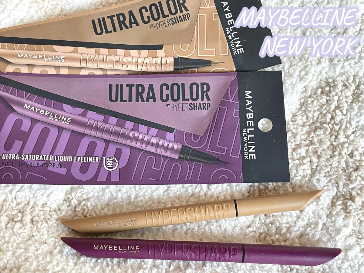 ウルトラカラー アイライナー/MAYBELLINE NEW YORK/リキッドアイライナーを使ったクチコミ(1枚目)