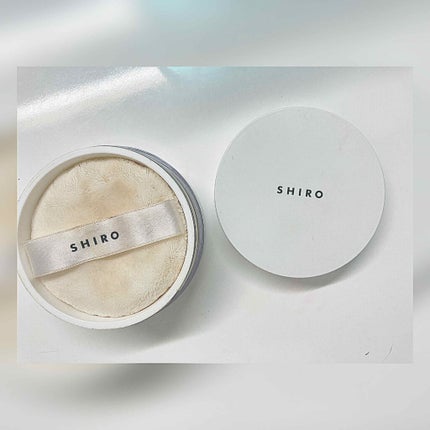 タピオカフェイスパウダー/SHIRO/ルースパウダーを使ったクチコミ(2枚目)