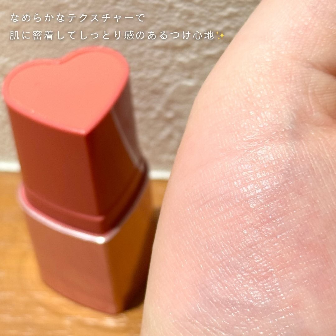 タッチインソール チークブラッシャー/touch in SOL /ジェル・クリームチークを使ったクチコミ(3枚目)