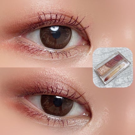 トーンアップアイシャドウ/CEZANNE/アイシャドウパレットを使ったクチコミ(6枚目)