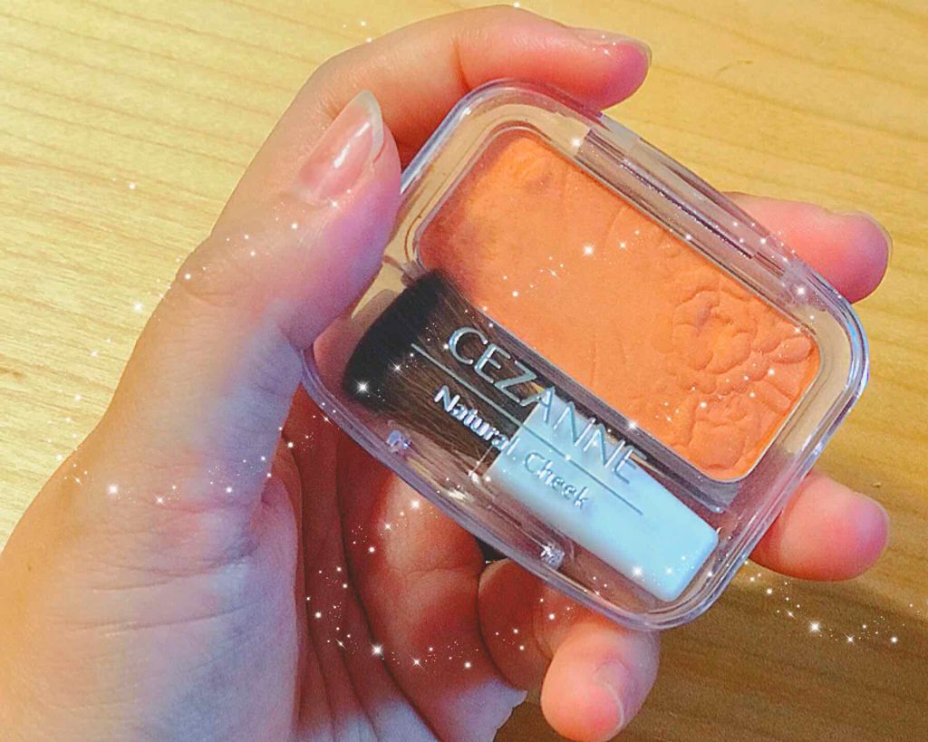 ナチュラル チークN/CEZANNE/パウダーチークを使ったクチコミ（1枚目）