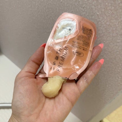 いち髪 THE PREMIUM Wケアブースター美容オイルマスク/いち髪/ヘアマスク・ヘアパックを使ったクチコミ(3枚目)