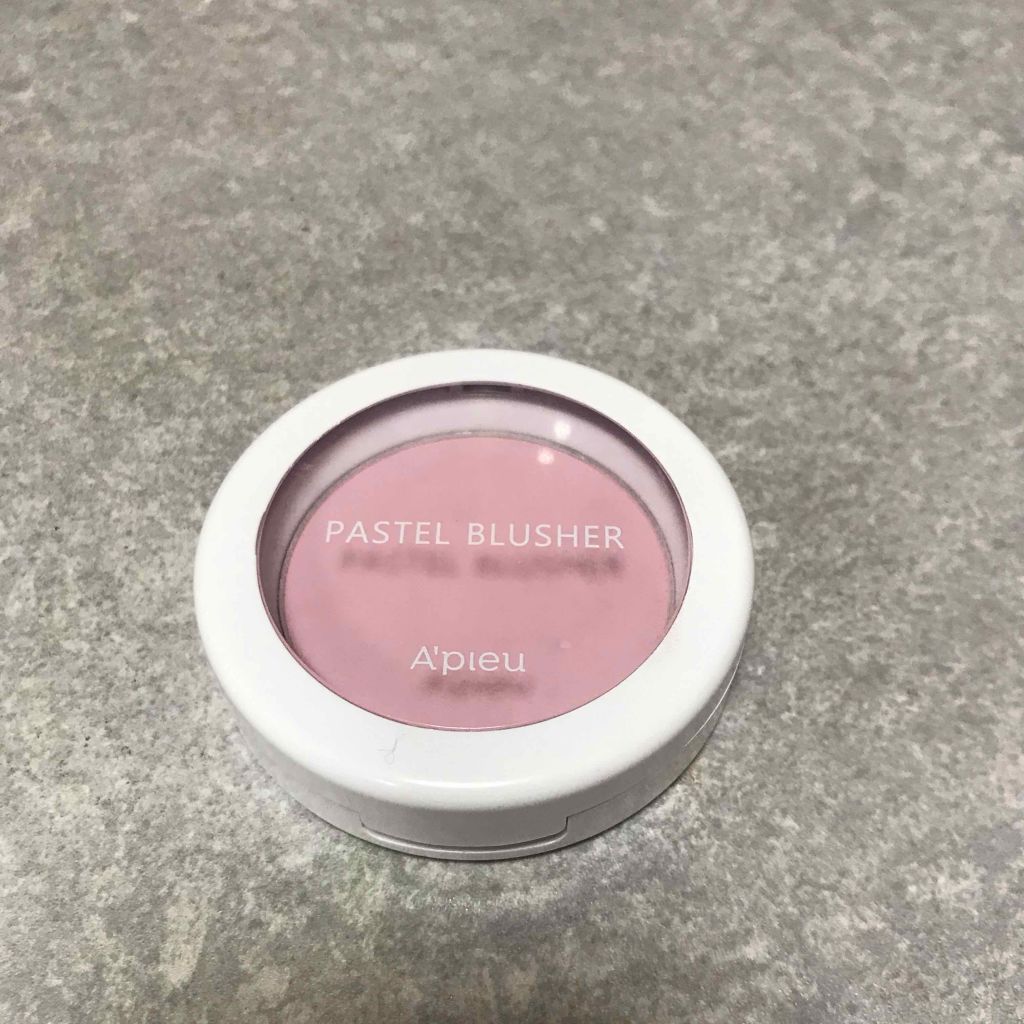 アピュー パステルブラッシャー/A’pieu/パウダーチークを使ったクチコミ(1枚目)