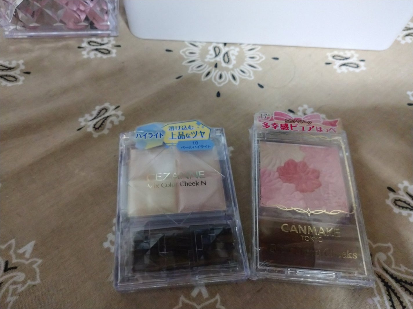 グロウフルールチークス/キャンメイク/パウダーチークを使ったクチコミ(1枚目)