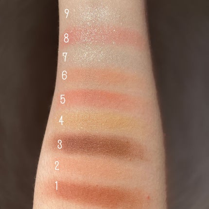 アイシャドウパレット ブロッサムエディション/Peach C/アイシャドウパレットを使ったクチコミ(3枚目)