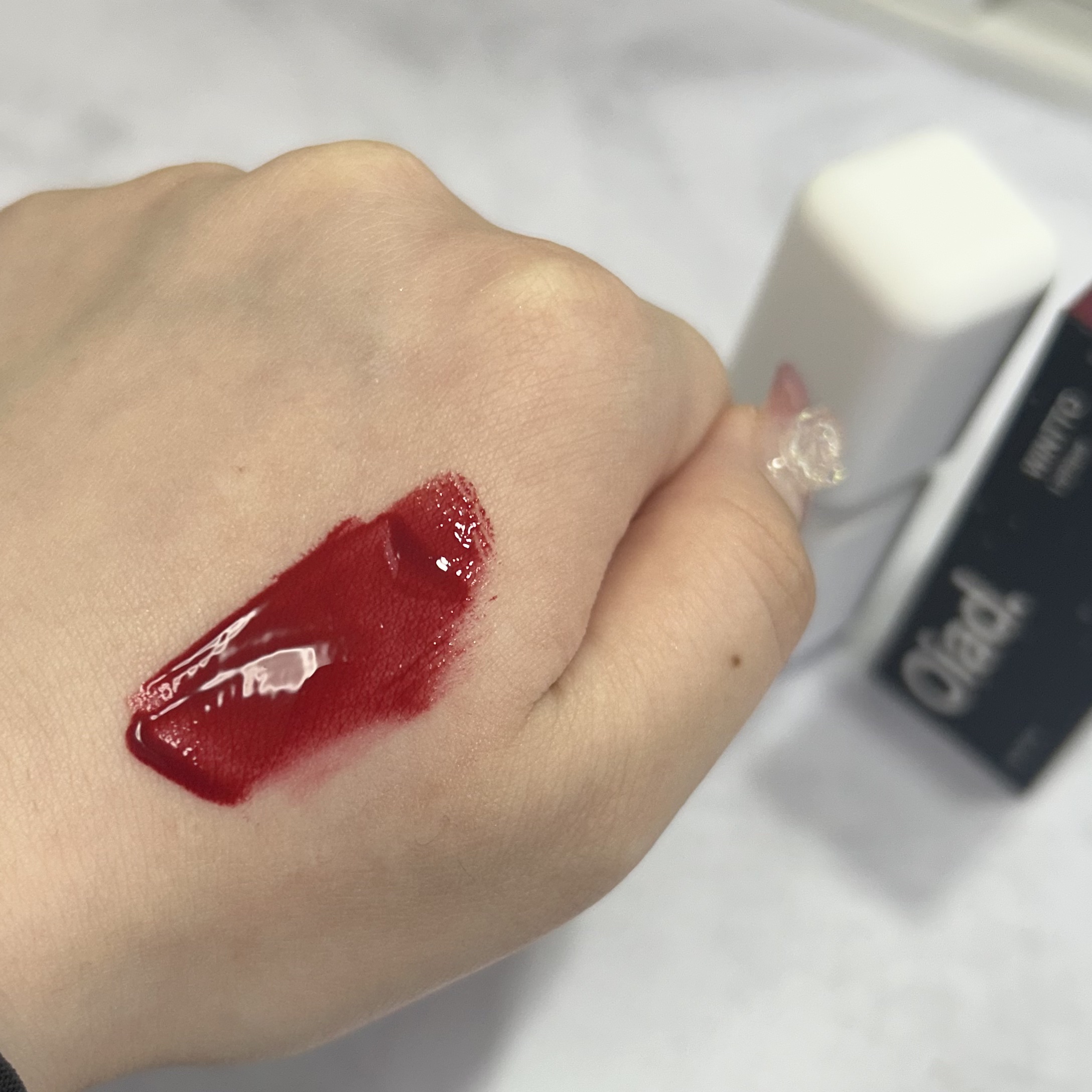 リップティーク/oiad/口紅を使ったクチコミ（2枚目）