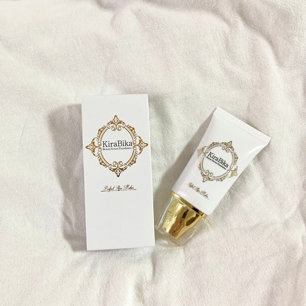 きらびか ビューティーセラムファンデーション/KiraBika/リキッドファンデーションを使ったクチコミ(1枚目)