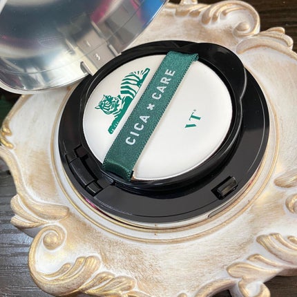 CICA エアリーフィットカバークッション/VT/クッションファンデーションを使ったクチコミ(2枚目)