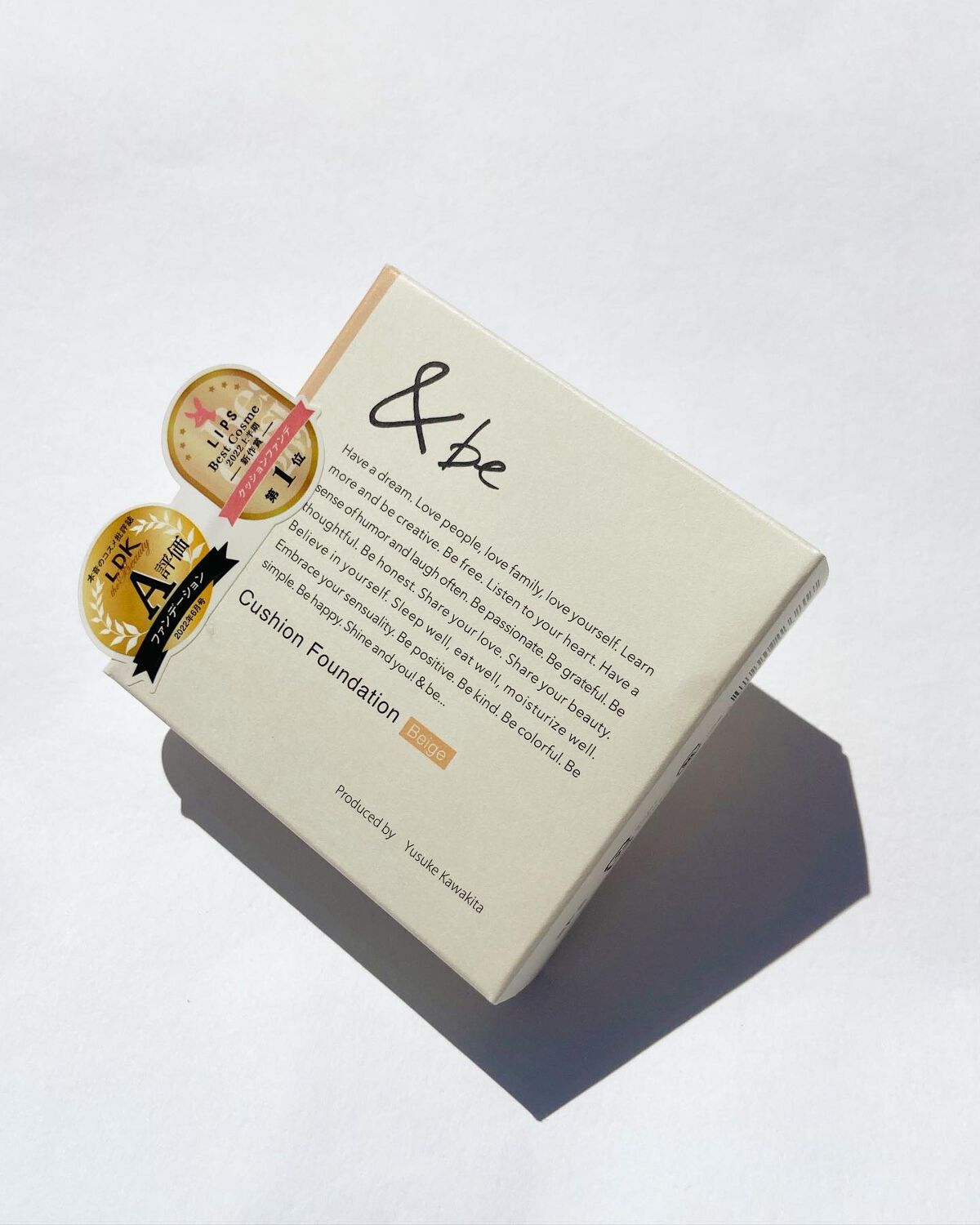 &be クッションファンデーション/&be/クッションファンデーションを使ったクチコミ(5枚目)