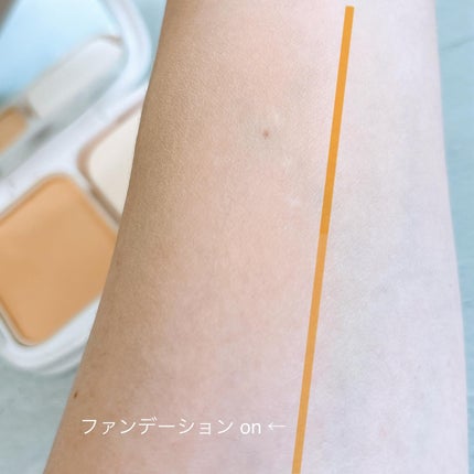 パウダーファンデーション/media luxe/パウダーファンデーションを使ったクチコミ(6枚目)