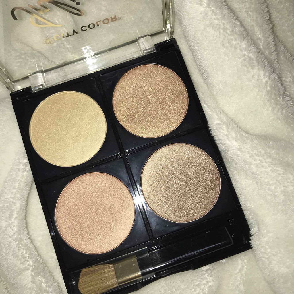 インテンスブラッシュクアッド/CITY COLOR/パウダーチークを使ったクチコミ（2枚目）