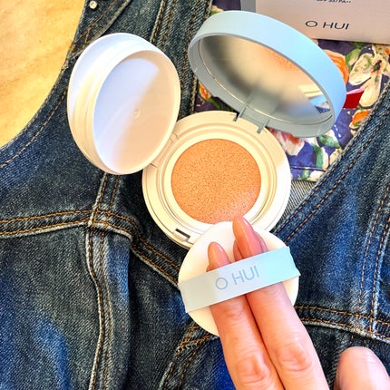 アルティメットフィット トーンアップデニムクッション/OHUI/クッションファンデーションを使ったクチコミ(3枚目)