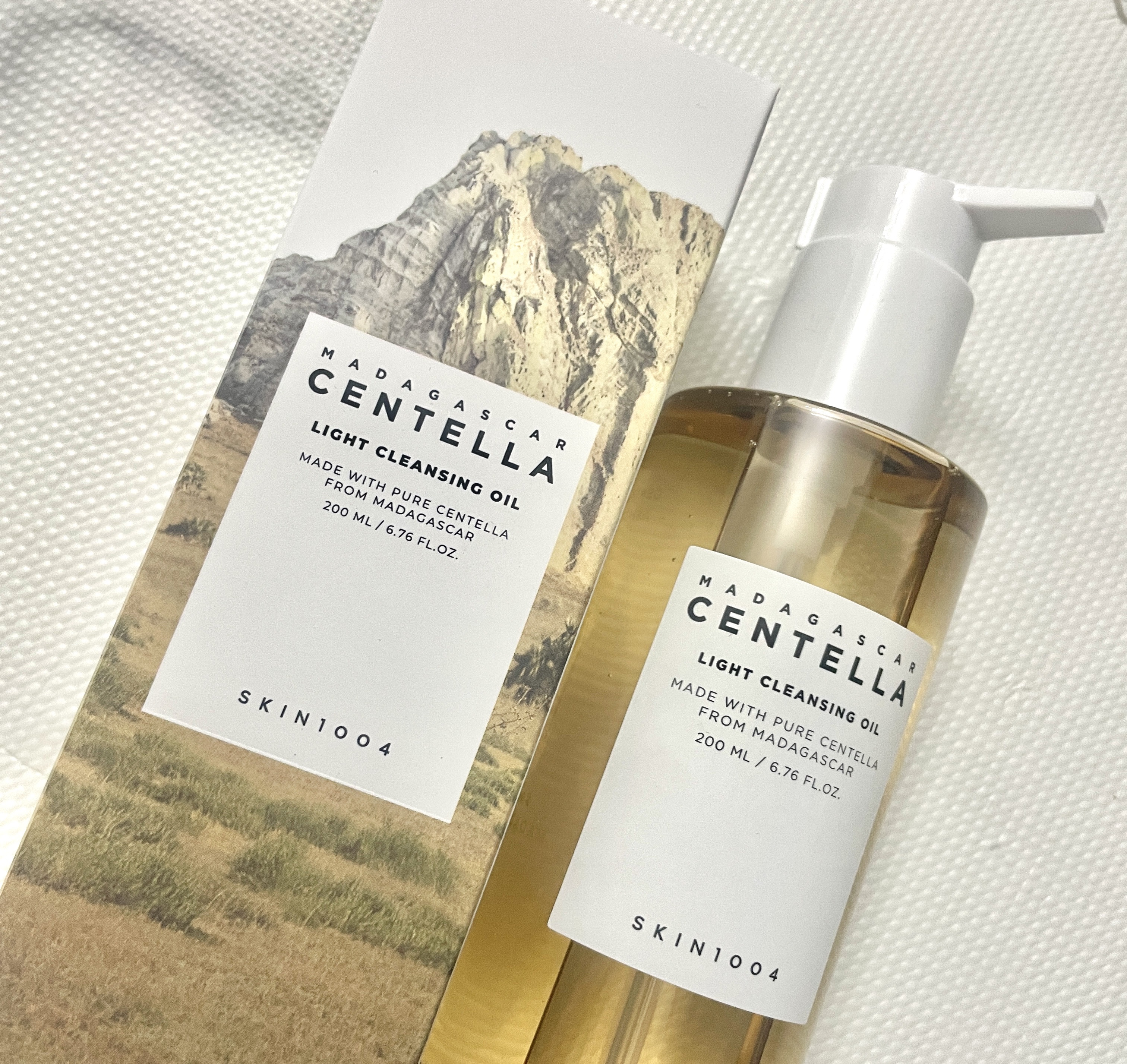 センテラ ライトクレンジングオイル/SKIN1004/オイルクレンジングを使ったクチコミ（1枚目）