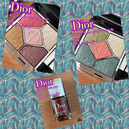 サンク クルール クチュール<バーズ オブ ア フェザー>/Dior/アイシャドウパレットを使ったクチコミ(4枚目)