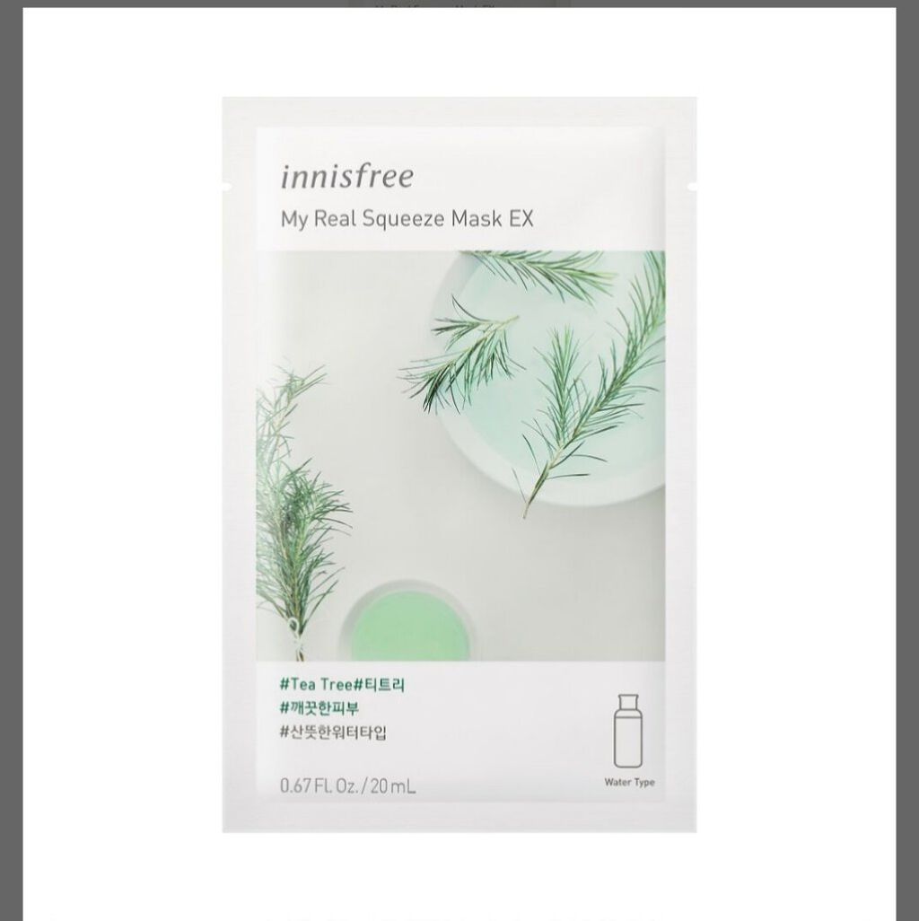 マイリアル スクイーズ マスクシート/innisfree/シートマスク・パックを使ったクチコミ（1枚目）