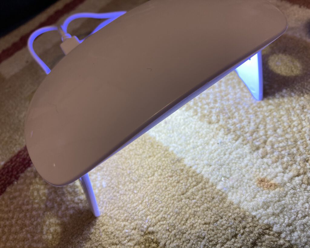 LED Resin Lamp/キャンドゥ/ネイル用品を使ったクチコミ（1枚目）