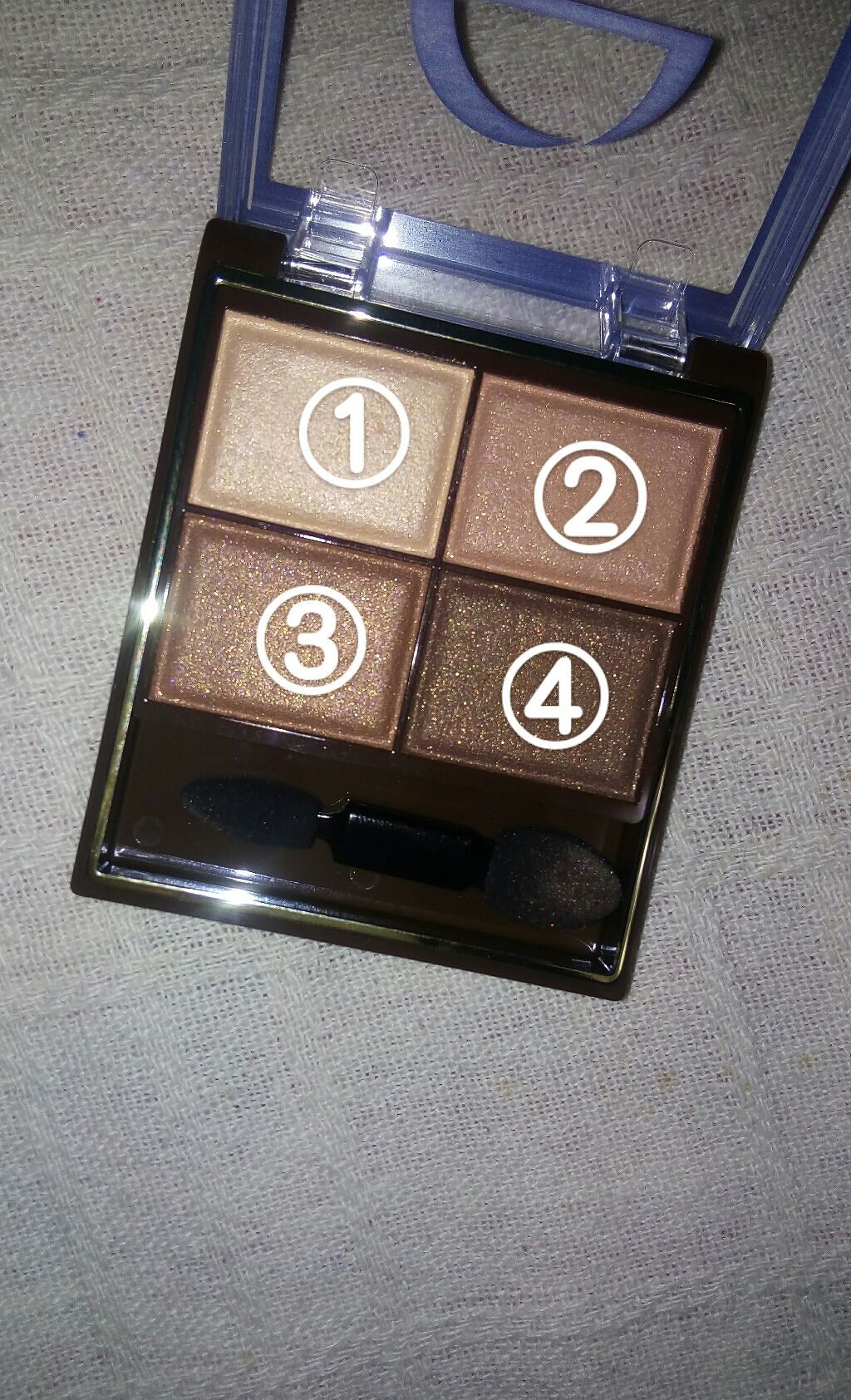 スキニーリッチシャドウ/excel/アイシャドウパレットを使ったクチコミ（2枚目）