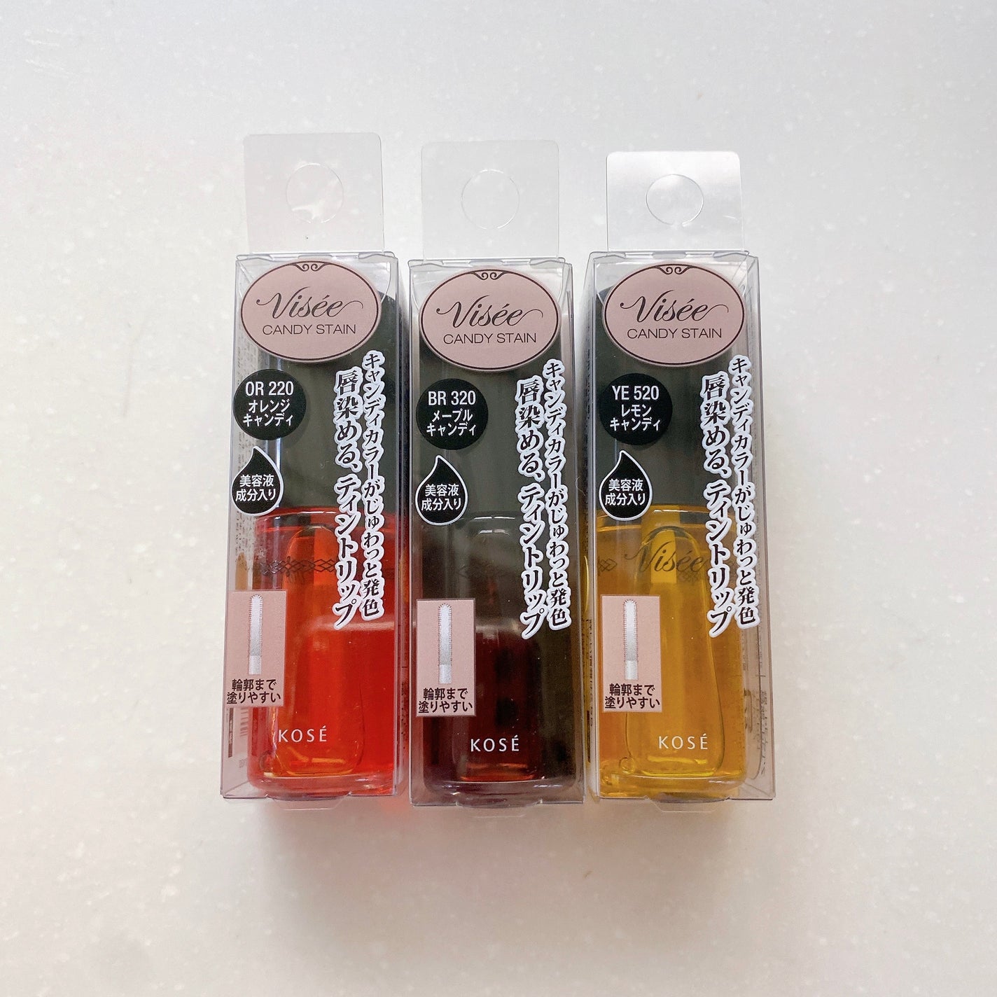 キャンディ ステイン/Visée/口紅を使ったクチコミ(5枚目)