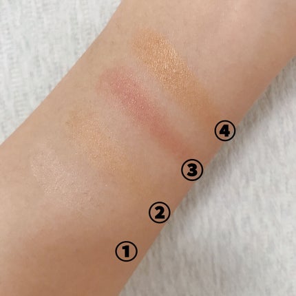 リアルクローズシャドウ/excel/アイシャドウパレットを使ったクチコミ(3枚目)