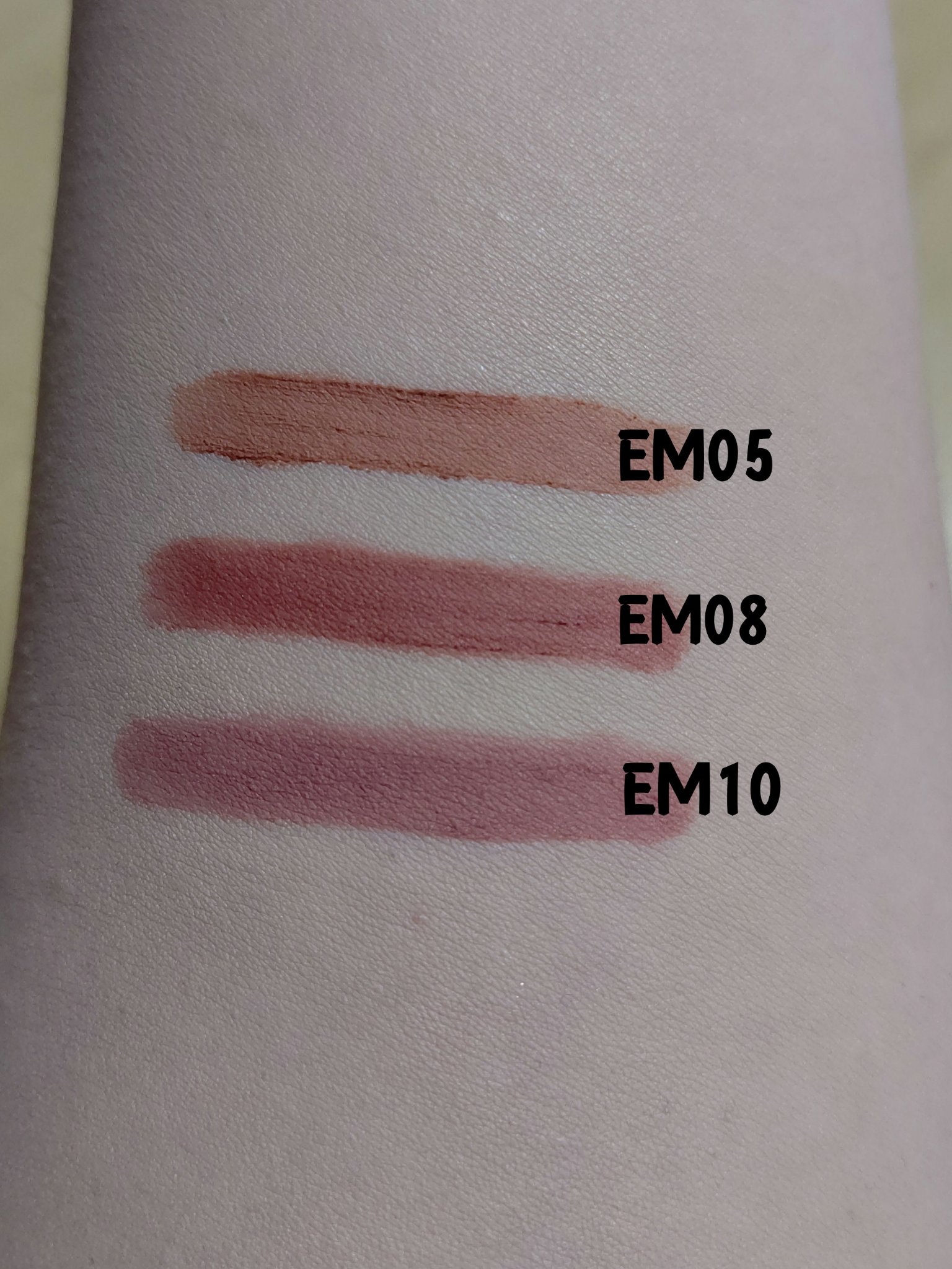 スーパーマットリップ＆チークマッド/INTO U/口紅を使ったクチコミ（2枚目）