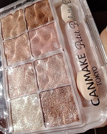 プティパレットアイズ(スパークリングタイプ)/キャンメイク/アイシャドウを使ったクチコミ(2枚目)