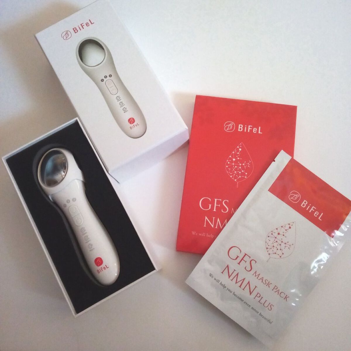 導入美顔器イオンブースター&GFSマスク/bifel/美顔器・マッサージを使ったクチコミ(1枚目)