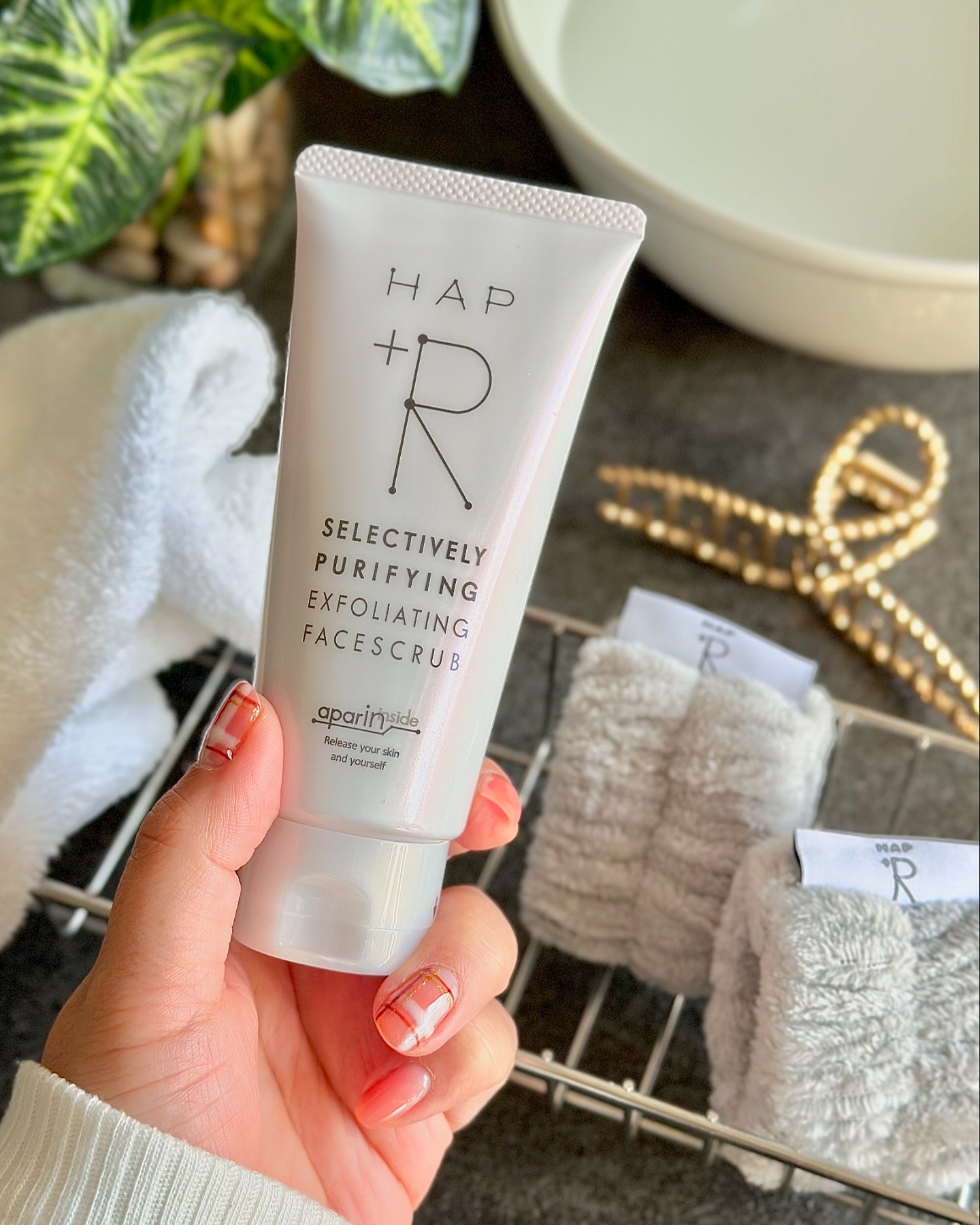 フェイススクラブ /HAP＋R/スクラブ・ゴマージュを使ったクチコミ（2枚目）