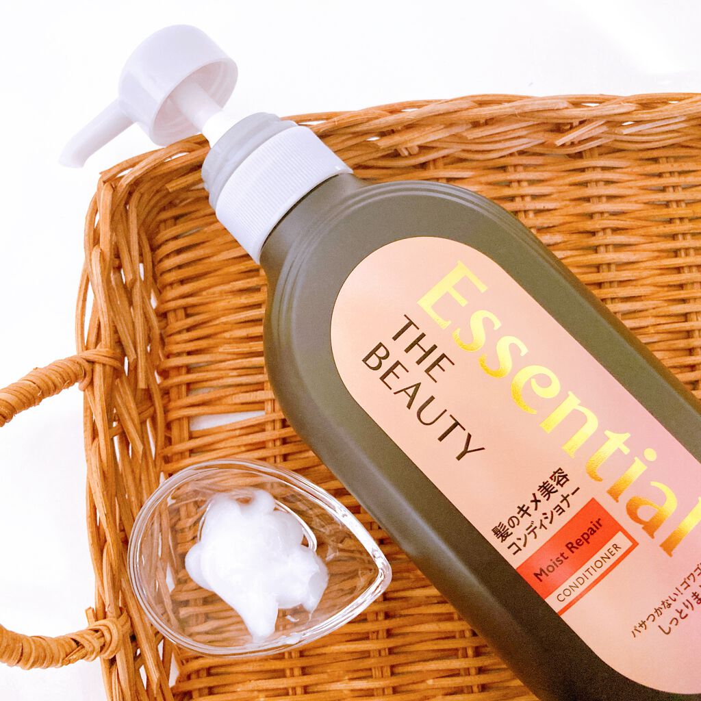 THE BEAUTY 髪のキメ美容シャンプー／コンディショナー＜モイストリペア＞	/エッセンシャル/市販シャンプーを使ったクチコミ（3枚目）