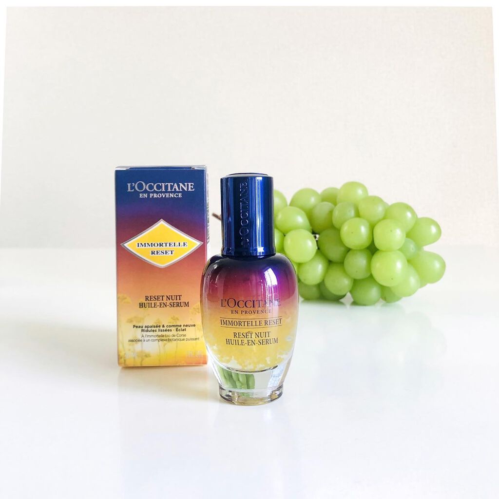 イモーテル オーバーナイトリセットセラム/L'OCCITANE/美容液を使ったクチコミ(1枚目)