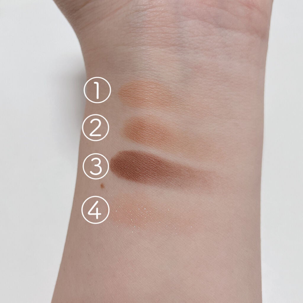 ベターザンアイズ/rom&nd/アイシャドウパレットを使ったクチコミ(4枚目)