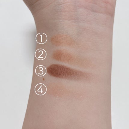 ベターザンアイズ/rom&nd/アイシャドウパレットを使ったクチコミ(4枚目)