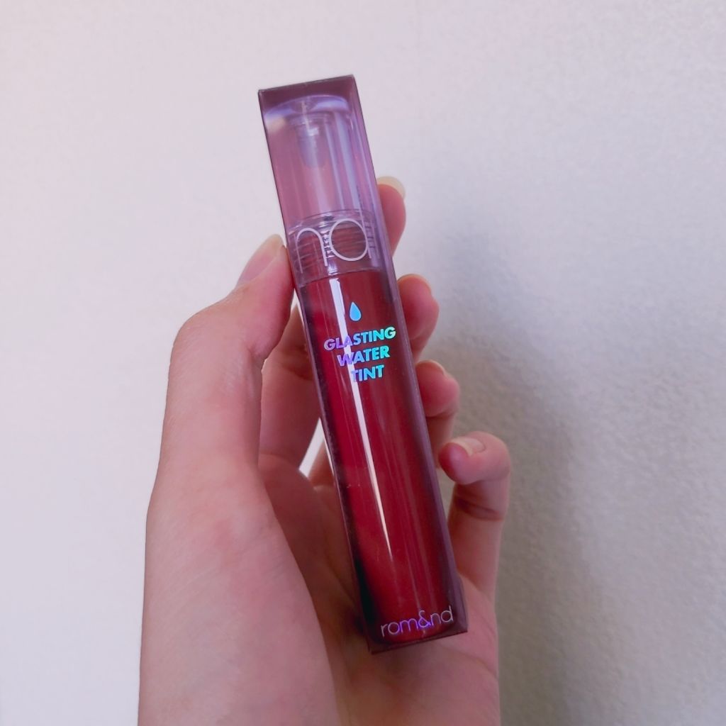 グラスティングウォーターティント/rom&nd/リップティントを使ったクチコミ(1枚目)