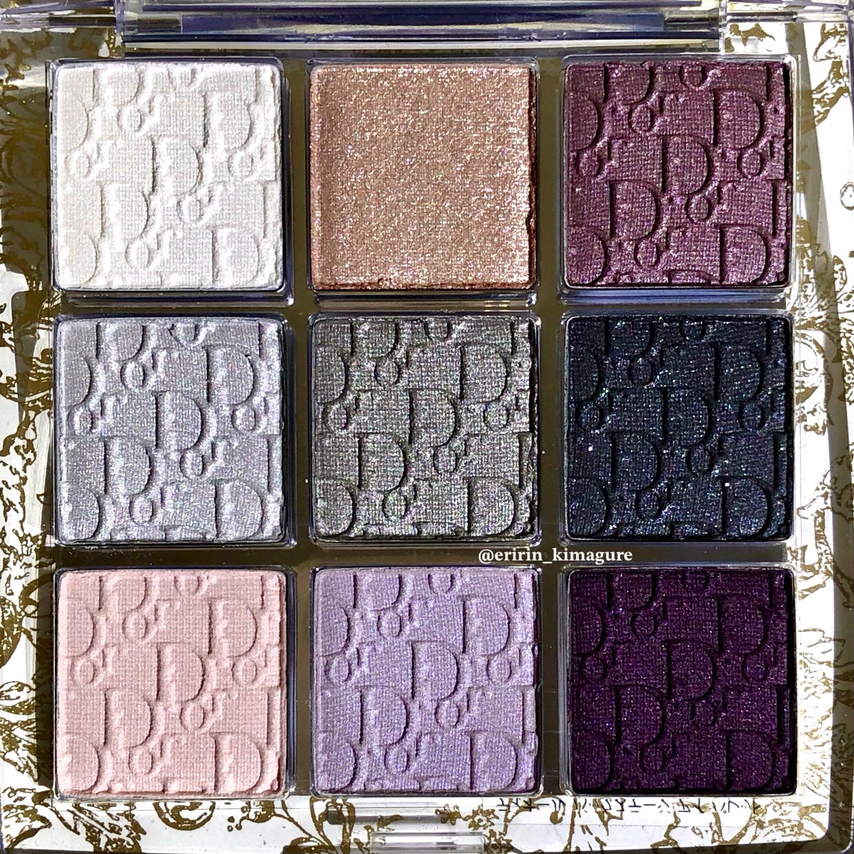 Dior パレットアイシャドウ 401 シルバー系 2024年冬新作アイシャドウパレット】ディオール バックステージ