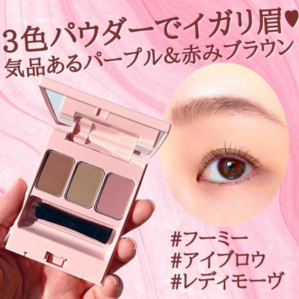 フーミー アイブロウパウダー/WHOMEE/パウダーアイブロウを使ったクチコミ(1枚目)
