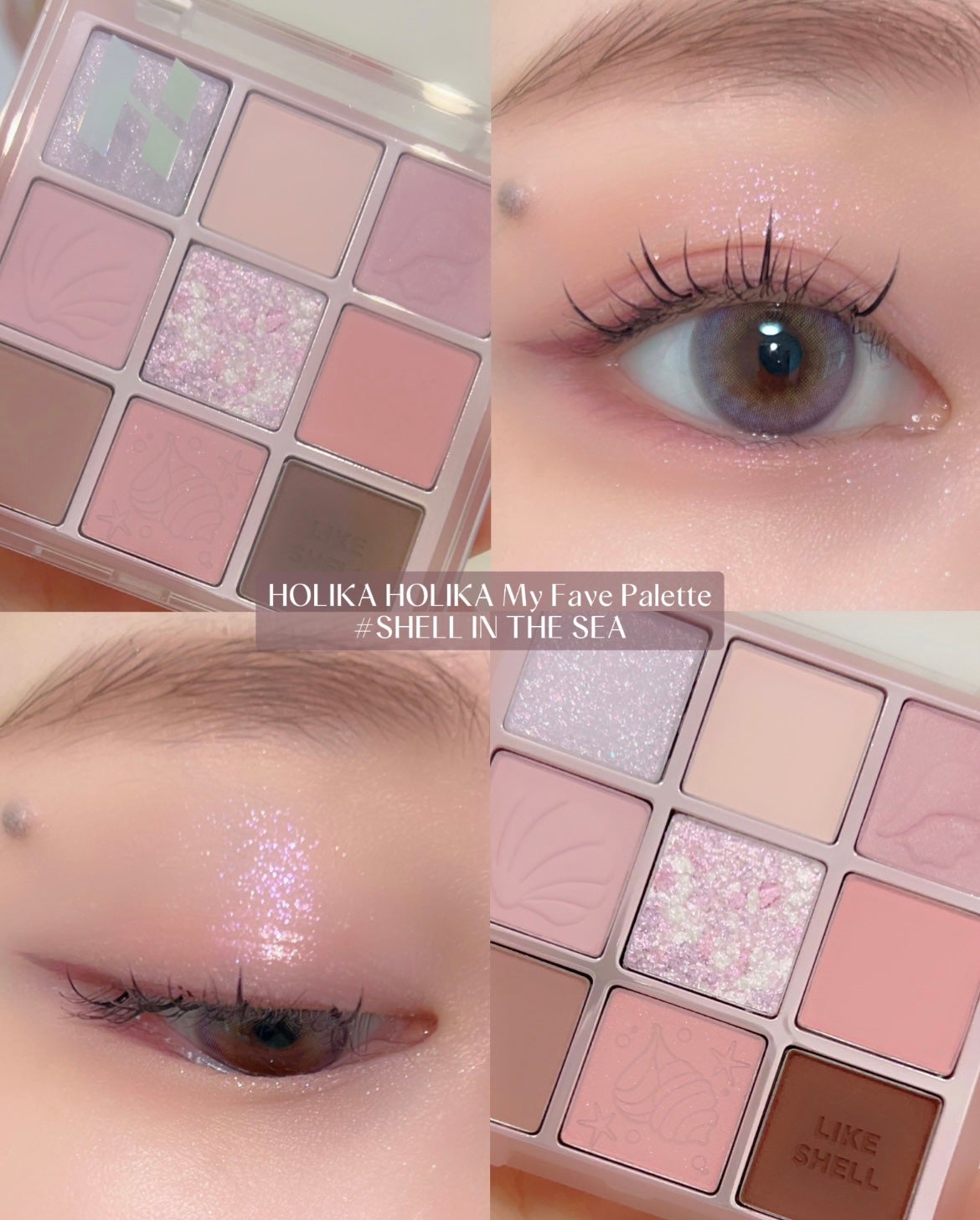 マイフェイブムードアイパレット 9カラー/HOLIKA HOLIKA/アイシャドウパレットを使ったクチコミ(1枚目)