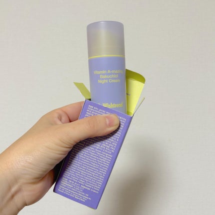 ビタミンA-mazingバクチオールナイトクリーム/By Wishtrend/フェイスクリームを使ったクチコミ(4枚目)