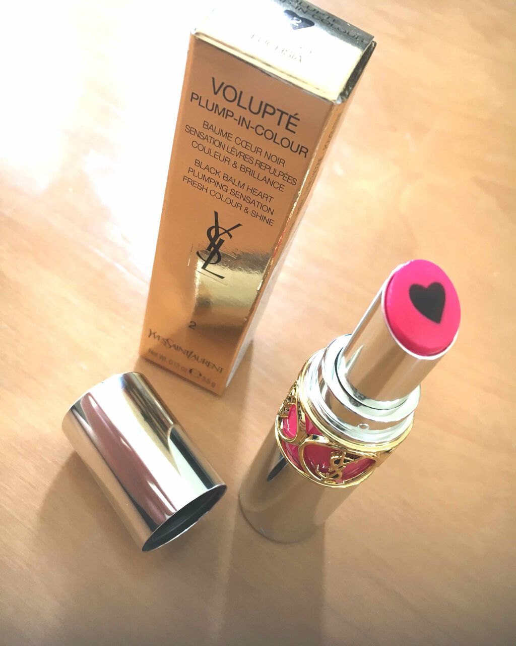 ヴォリュプテ プランプインカラー/YVES SAINT LAURENT BEAUTE/口紅を使ったクチコミ(1枚目)