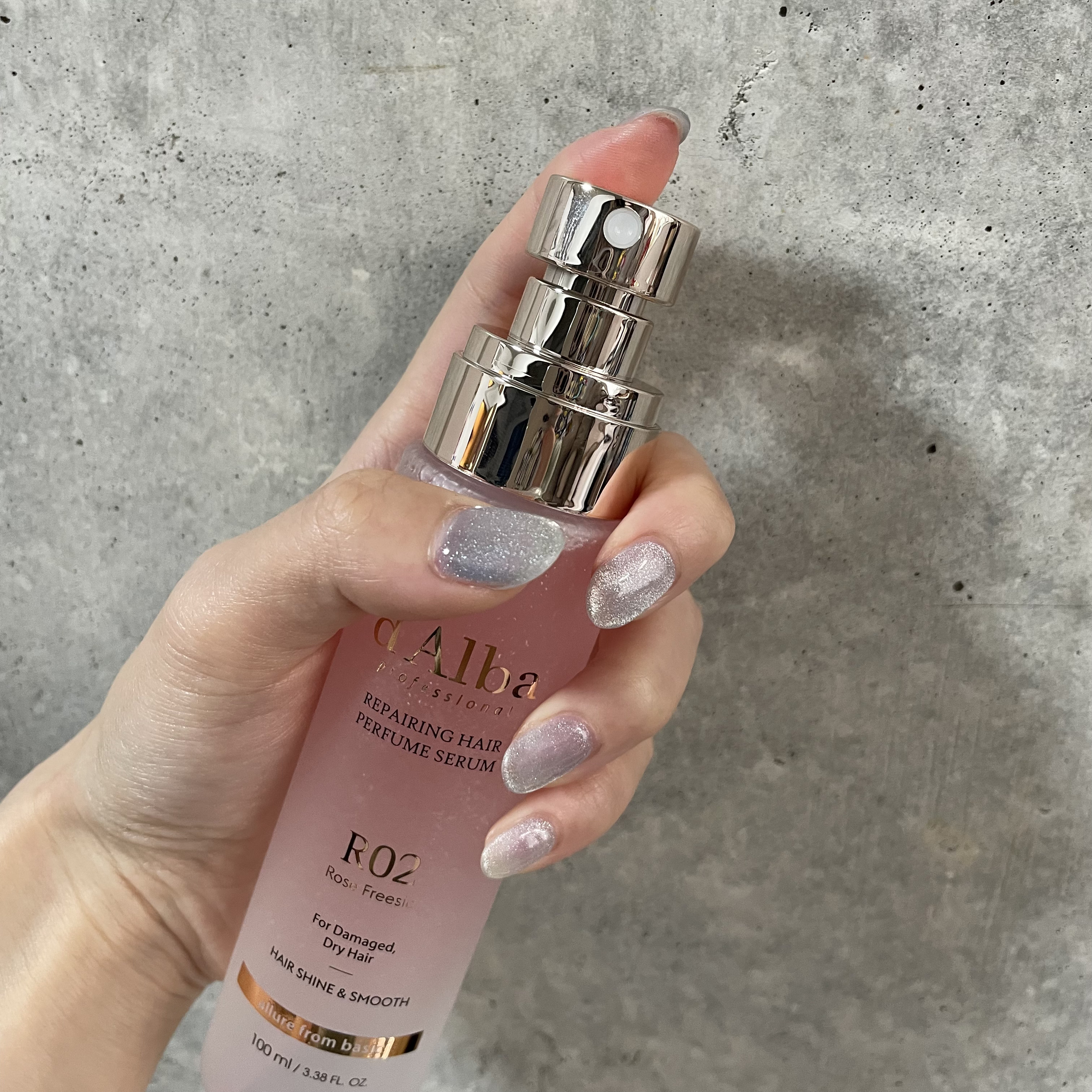 プロフェッショナルリペアリングヘアパヒュームセラム/ダルバ/ヘアミストを使ったクチコミ（2枚目）