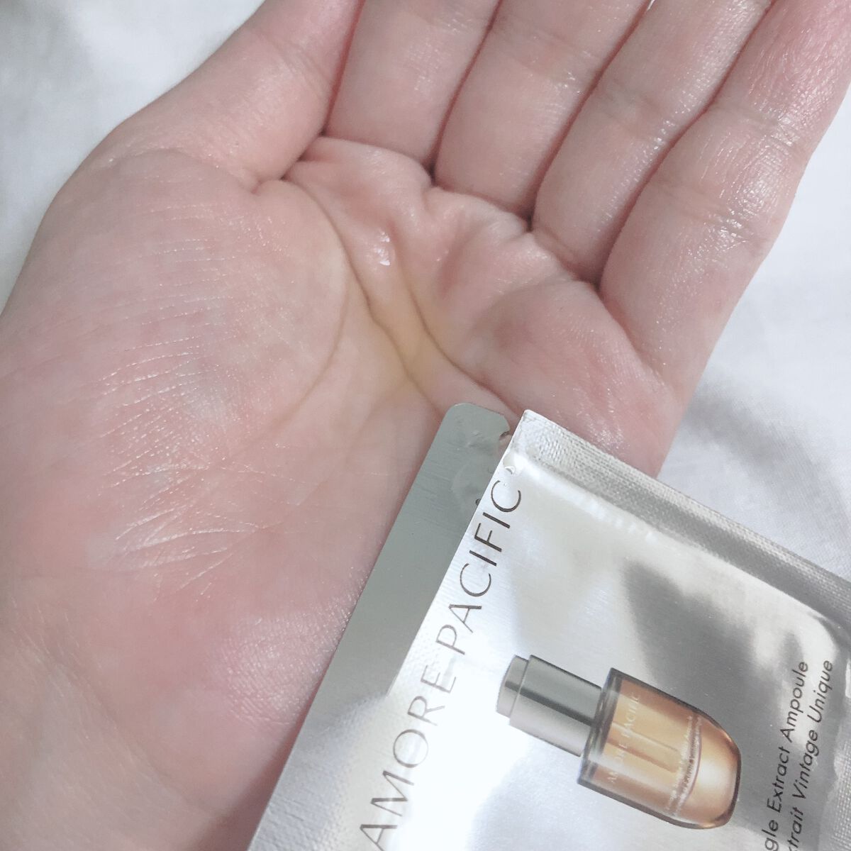 ヴィンテージシングルエキスアンプル/アモーレパシフィック/美容液を使ったクチコミ（2枚目）