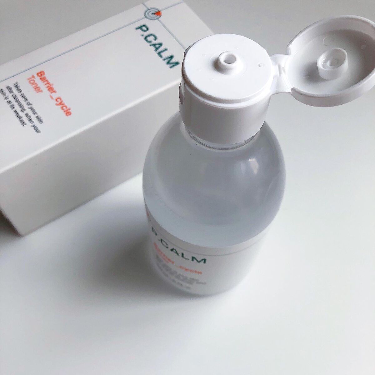 バリアサイクルトナー/P.CALM/化粧水を使ったクチコミ（2枚目）