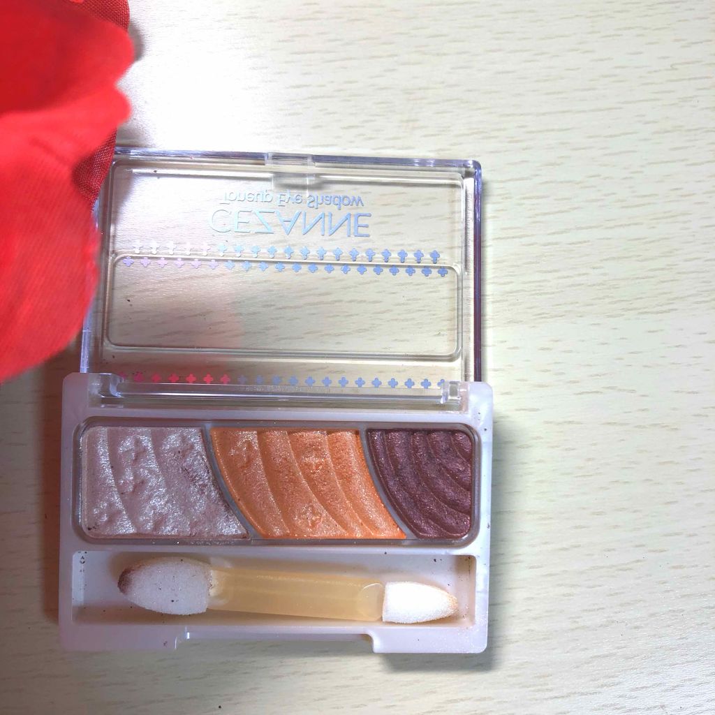 トーンアップアイシャドウ/CEZANNE/アイシャドウパレットを使ったクチコミ(1枚目)
