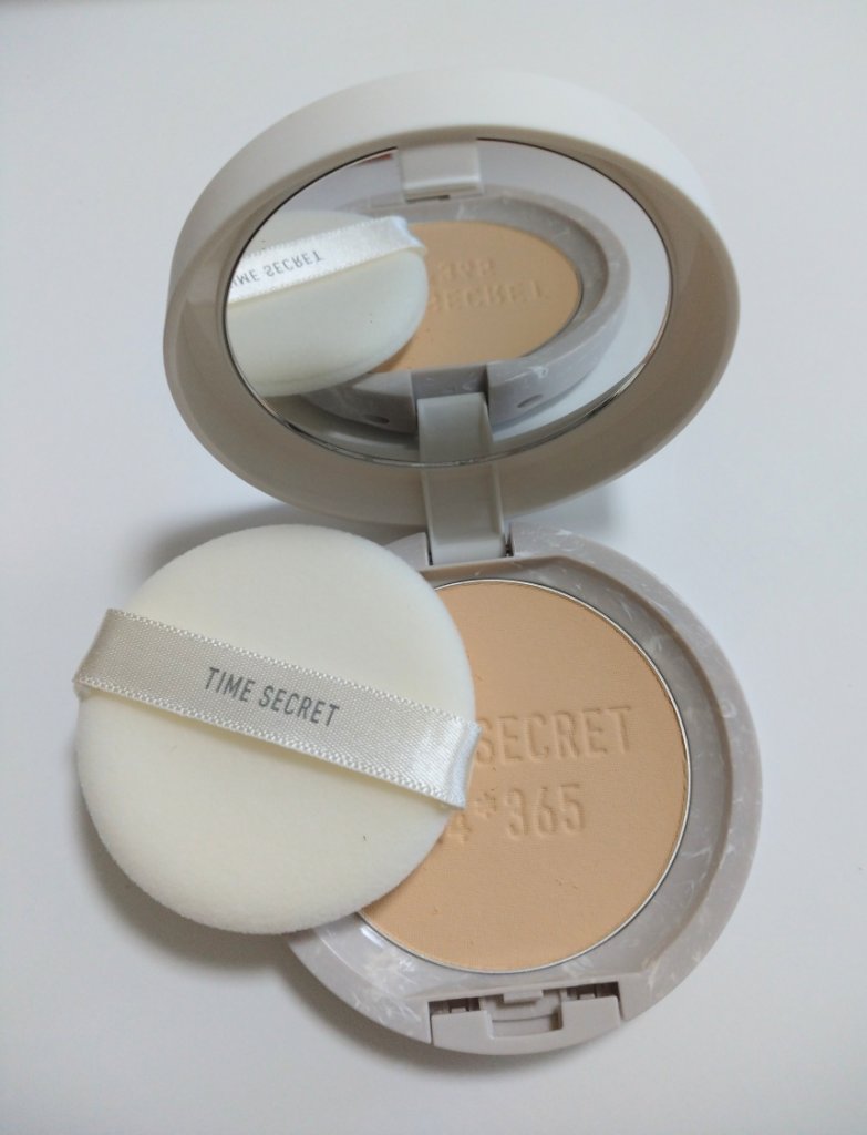 ミネラル 薬用プレストパウダー ミディアムオークル（リフィル）/TIME SECRET/プレストパウダーを使ったクチコミ（1枚目）