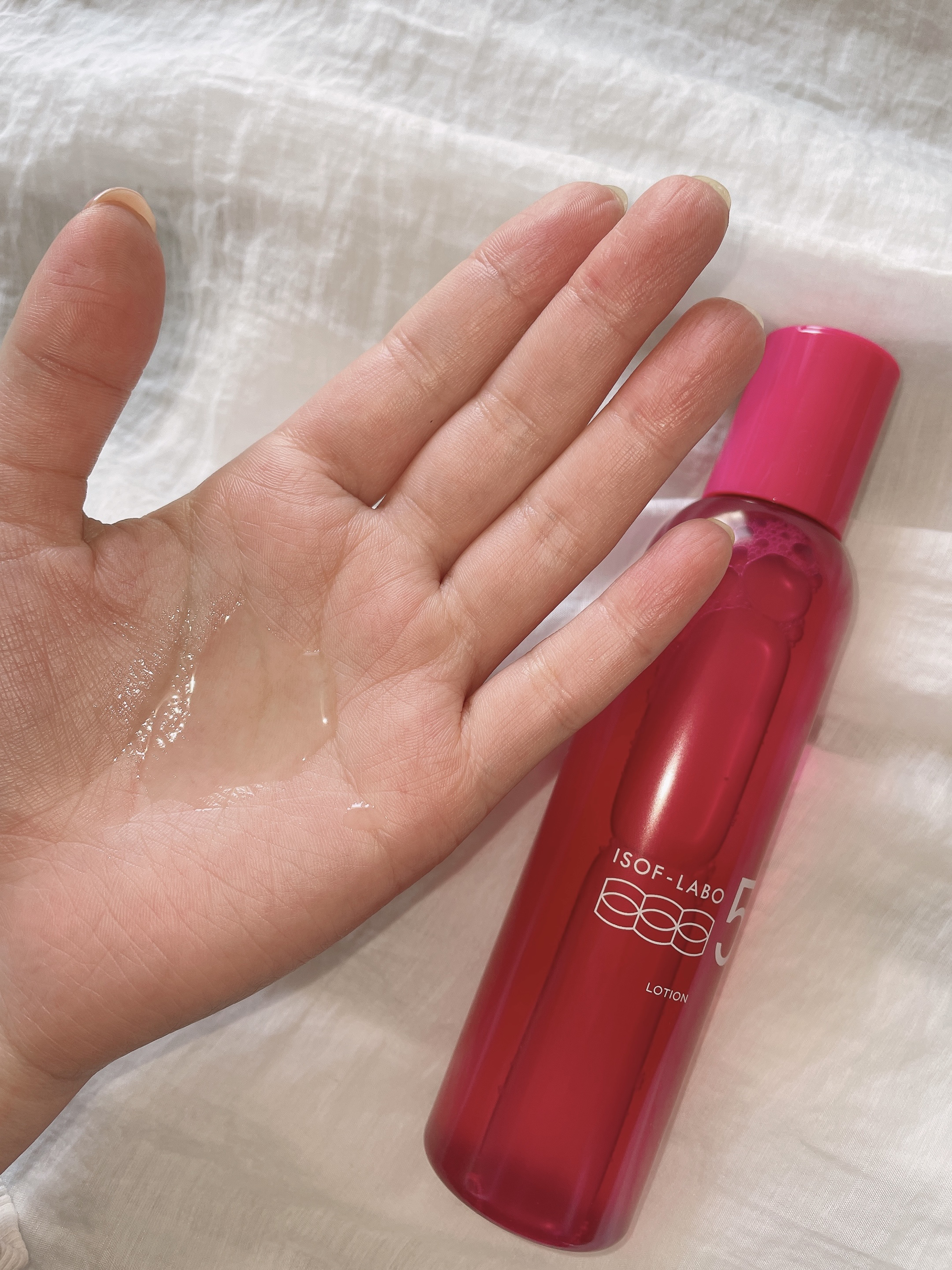 5%化粧水/イソフ LABO/化粧水を使ったクチコミ（3枚目）