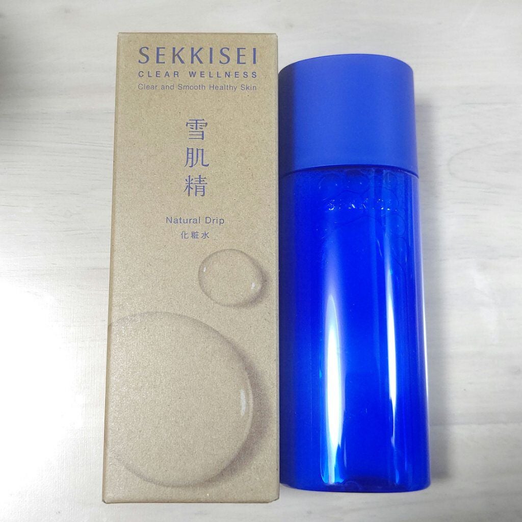 クリアウェルネス ナチュラル ドリップ/雪肌精/化粧水を使ったクチコミ(1枚目)