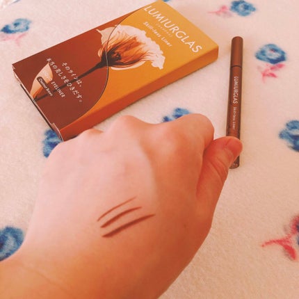 スキルレスライナー/LUMIURGLAS/リキッドアイライナーを使ったクチコミ(2枚目)